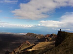 Vista Panoramica dell'Etna sulla Valle del Bove